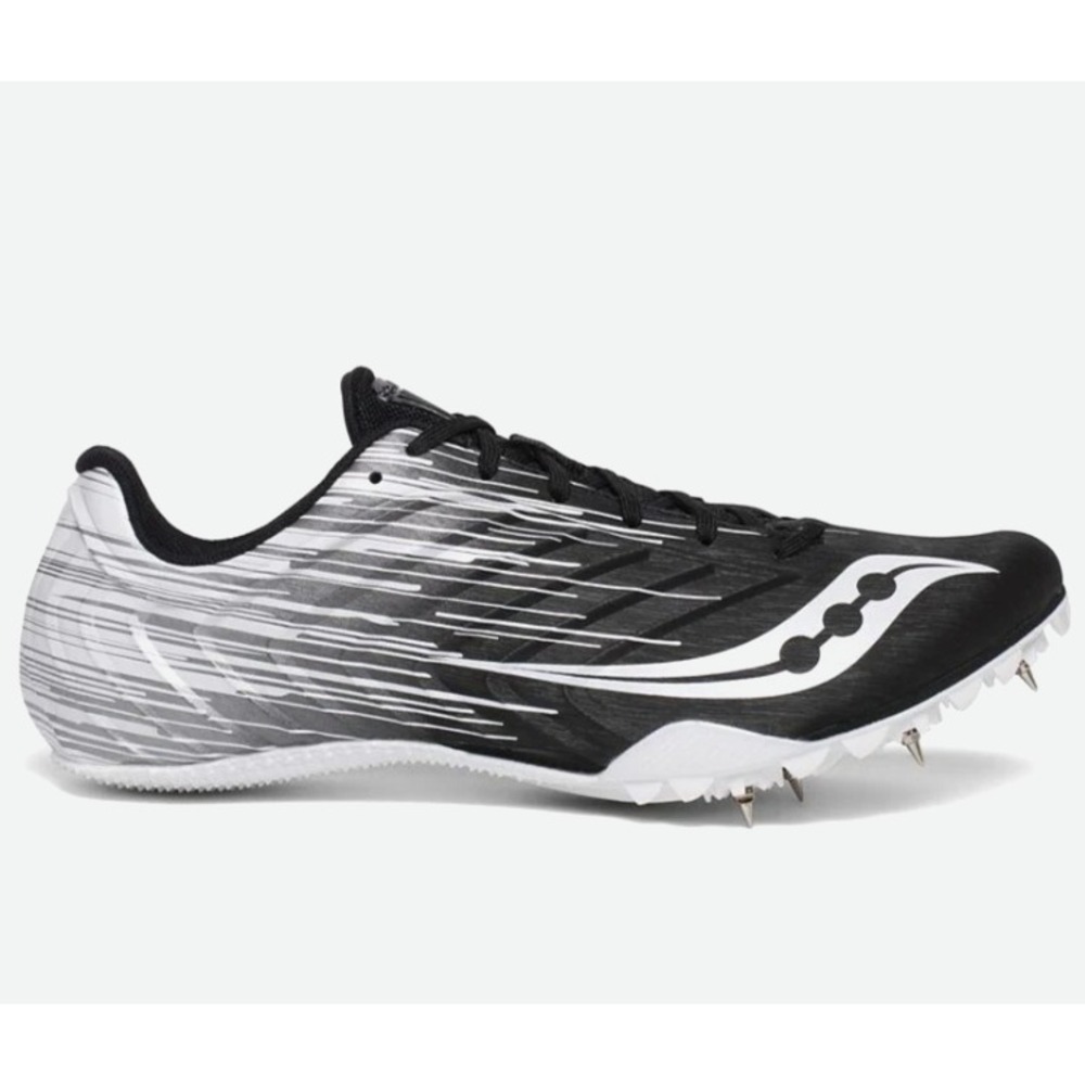 Saucony Men's Size 14 - Spitfire 5 Training Black/White |S29055-100|